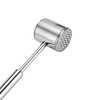 304 Stainless Steel Heavy Duty Meat Hammer Softener for Tenderizing Steak, Beef, Chicken, Lamb and Minced Meat
