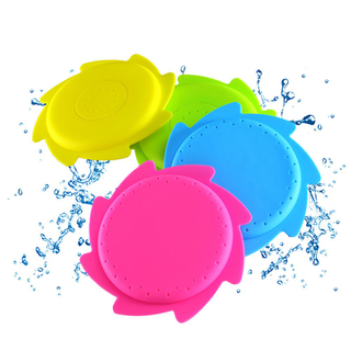 Children Splash Water Flying Disc Toys, Water Sprinkler Flying Disc - Silicone Spray Disc for Kids Outdoor Summer Play