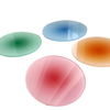 Round-Shape Vibrant Gradient Acrylic Coasters 3.74
