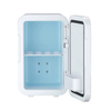6L Portable Mini Fridge Cooler & Warmer, Dual Use Car & Home, ABS Material, Compact Refrigerator for Skincare, Drinks & Food