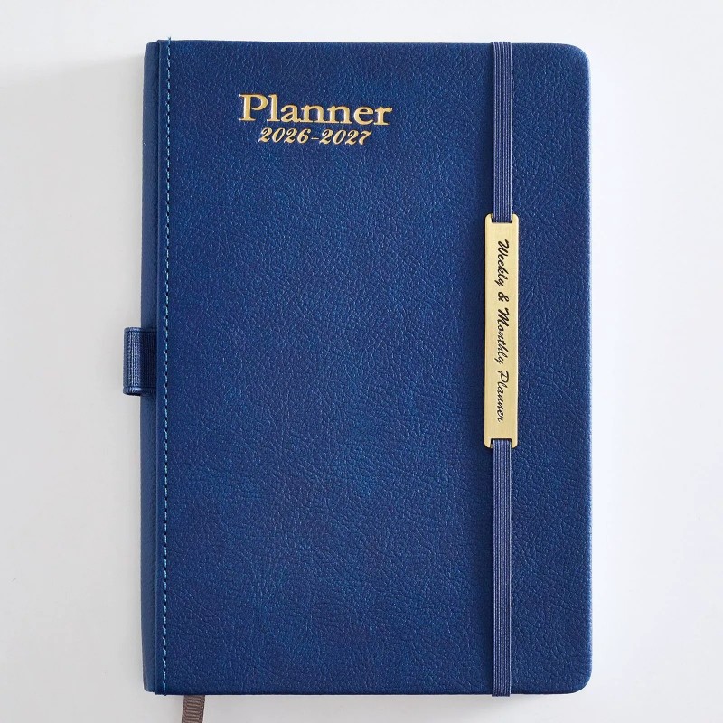 2026-2027 18-Month Weekly Monthly Planner Notebook