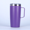 17 oz Stainless Steel Travel Mug Double Wall Vacuum Insulated Tumbler With Handle