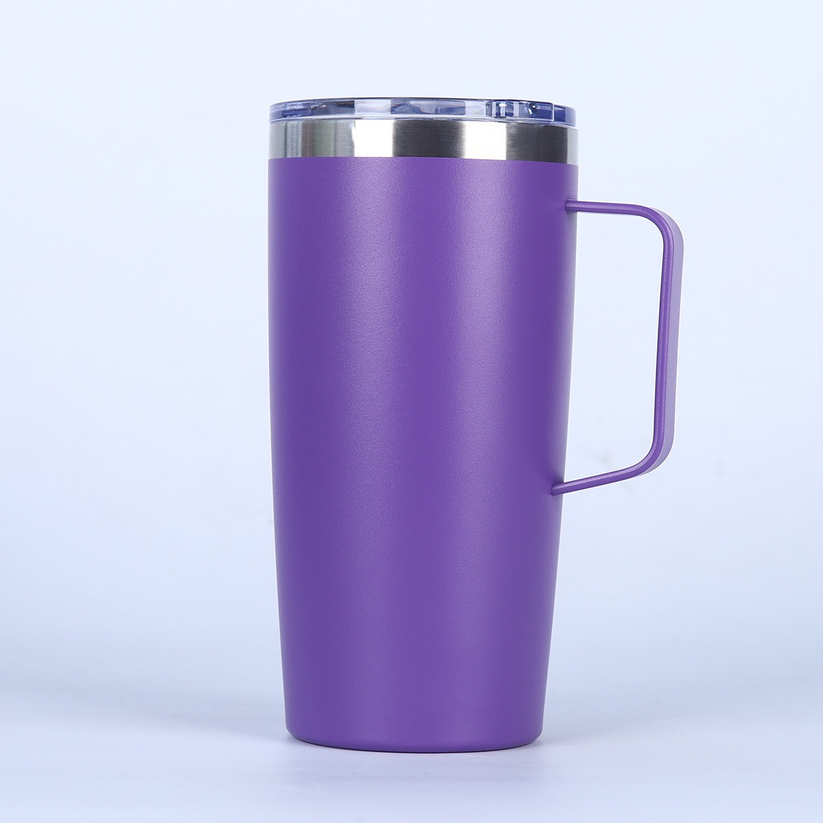 17 oz Stainless Steel Travel Mug Double Wall Vacuum Insulated Tumbler With Handle