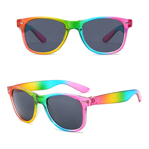 Custom Logo PC Rainbow Promotional Sunglasses