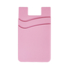 Double Pocket Silicone Phone Wallet Stick On Phone Card Holder for Back of Phone Case