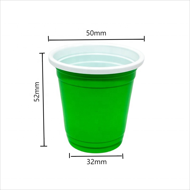 2oz Disposable Shot Cups -- Mini Plastic Party Cups for Events & Tastings