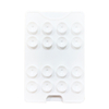 Hands-Free Silicone Suction Cup Phone Wallet Card Holder With 16 Suction Cups