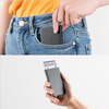 3.5 " x 1.7 " RFID Blocking Pop Up Aluminum Wallet Card Case Sleeve Small Credit Card Holder