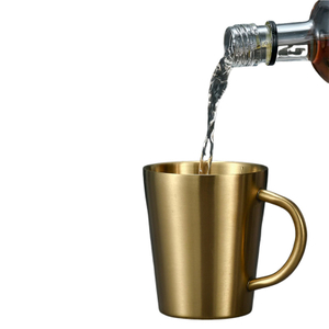 10 oz. Double Layer Insulated 304 Stainless Steel Mug With Handle