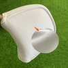 Premium Waterproof PU Leather Mallet Putter Head Cover - Magnetic Closure, Size 4.7" * 5.1".