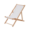 Custom Pine Wood Frame Folding Beach Chair with 600D Oxford Fabric - Portable Lightweight Chair for Beach, Camping, Picnic