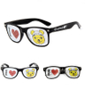 Full Color PC Pinhole Sunglasses with Perforated Stickers
