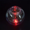 LED Glitter Light Plastic 24oz Ball Drinks Cup