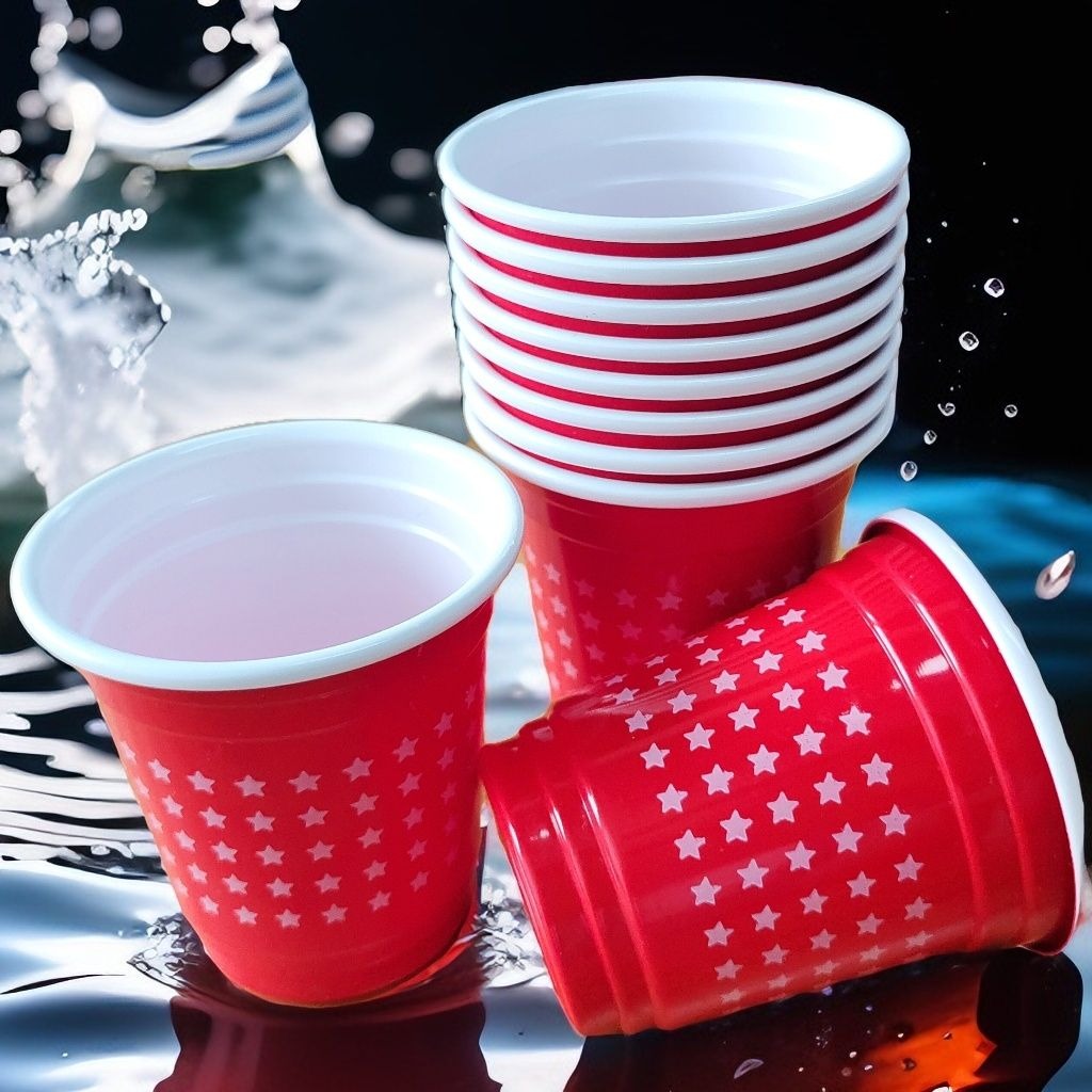 2oz Disposable Shot Cups -- Mini Plastic Party Cups for Events & Tastings