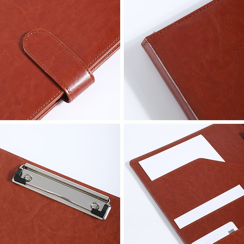 PU Cover Padfolio Clipboard Folder Portfolio