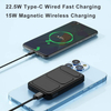 10000mAh Magnetic Wireless Power Bank with Foldable Phone Stand