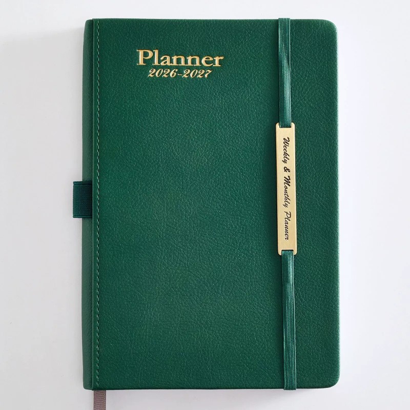 2026-2027 18-Month Weekly Monthly Planner Notebook