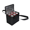 6 Cans Picnic Lunch Cooler, Oxford Cloth Aluminum Foil Insulated Cooler Bag