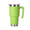 30oz Stainless Steel Travel Mug Tumbler With Handle and Lid