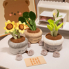 Plush Cute Potted Plant Decoration