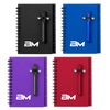 Compact PP Spiral Notebook with Pen, Sticky Notes & Ruler