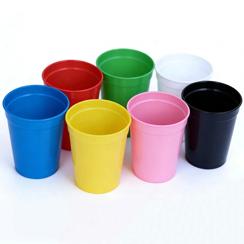 Promotional 16 oz Reusable PP Stadium Cup With Custom Logo