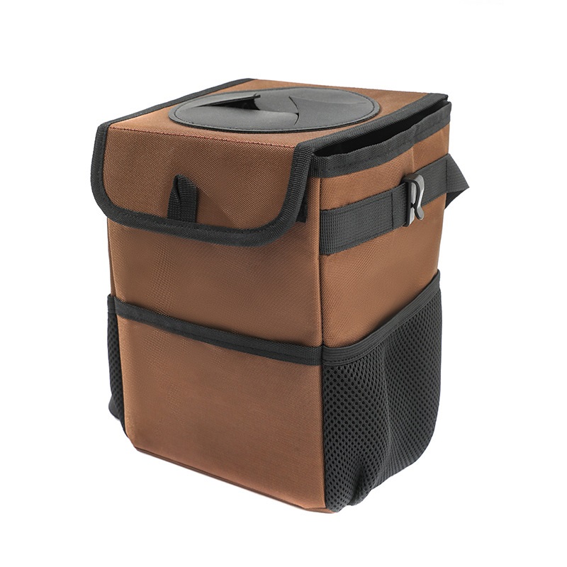 Collapsible Portable Car Trash Can Organizer Bag