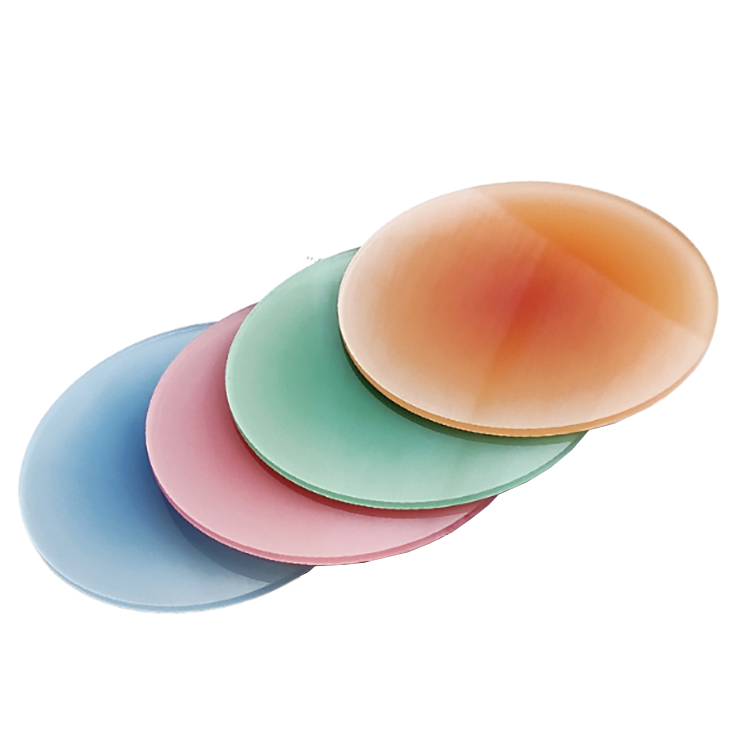 Round-Shape Vibrant Gradient Acrylic Coasters 3.74