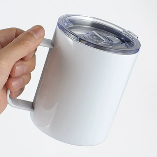 12 oz Sublimation Stainless Steel Mug with Handle