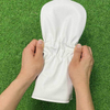 Golf Driver & Fairway Wood Head Cover – Waterproof PU Leather, Soft Velvet Lining, Elastic Back, Custom Logo