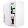 6L Portable Mini Fridge Cooler & Warmer, Dual Use Car & Home, ABS Material, Compact Refrigerator for Skincare, Drinks & Food
