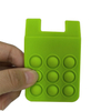 Push Pop Phone Wallet Sticker Card Holder Silicone Smartphone Wallet