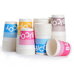 Premium Single-Wall Disposable Paper Cup with Smooth Rolled Rim - 8oz, 12oz & 16oz Single Wall Hot & Cold Drink Cups