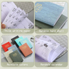 Portable 2027 Agenda Notebook Planner - A7 Size, 60 Sheets Pocket Notepad Daily Weekly Monthly Calendar Planner Mini Dairy Journal
