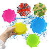 Children Splash Water Flying Disc Toys, Water Sprinkler Flying Disc - Silicone Spray Disc for Kids Outdoor Summer Play