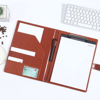 PU Cover Padfolio Clipboard Folder Portfolio