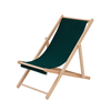 Custom Pine Wood Frame Folding Beach Chair with 600D Oxford Fabric - Portable Lightweight Chair for Beach, Camping, Picnic
