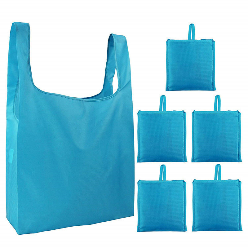 Large Capacity Foldable Oxford Grocery Handbag