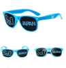 Full Color PC Pinhole Sunglasses with Perforated Stickers