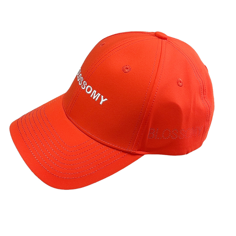 Premium Laser Perforated Performance Golf Baseball Cap with Embroidered Logo