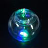LED Glitter Light Plastic 24oz Ball Drinks Cup