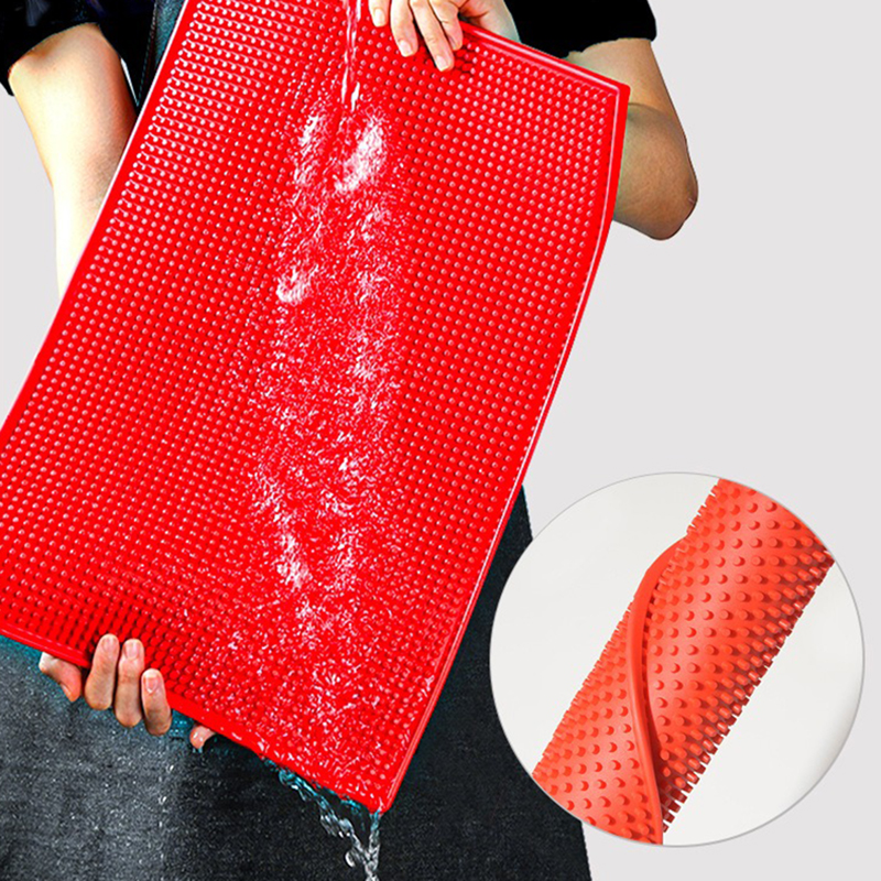 Custom PVC Bar Counter Mat with Non-Slip Backing - Durable Spill-Proof Drink Mat for Bars, Restaurants & Promotions