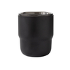 9 oz Double Wall 304 Stainless Steel Camping Coffee Cup with Lid, Durable Reusable Metal Cup for Camping & Events