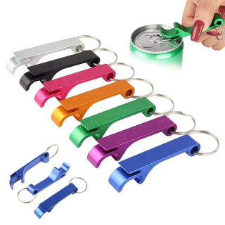 Custom Aluminum Bottle Opener Keychain
