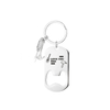 Custom Stainless Steel Bottle Opener Keychain With Mini Tool Charms & Split Ring for Daily Use