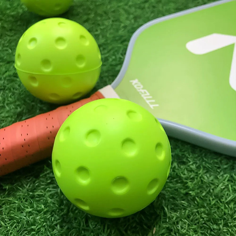 74mm Soft PU Foam Practice Silent Pickle Balls Stress Relievers