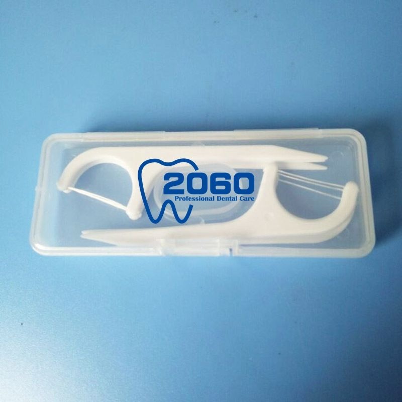 Plastic Oral Care Toothpicks Dental Floss Picks