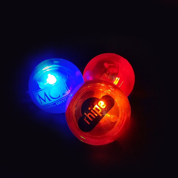 LED Light-Up Bounce Ball with Motion Activated Lights, 1.93" Flashing Bouncy Ball with Auto Shut-Off Timer, Fun Promotional Toys