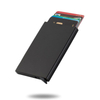 3.5 " x 1.7 " RFID Blocking Pop Up Aluminum Wallet Card Case Sleeve Small Credit Card Holder