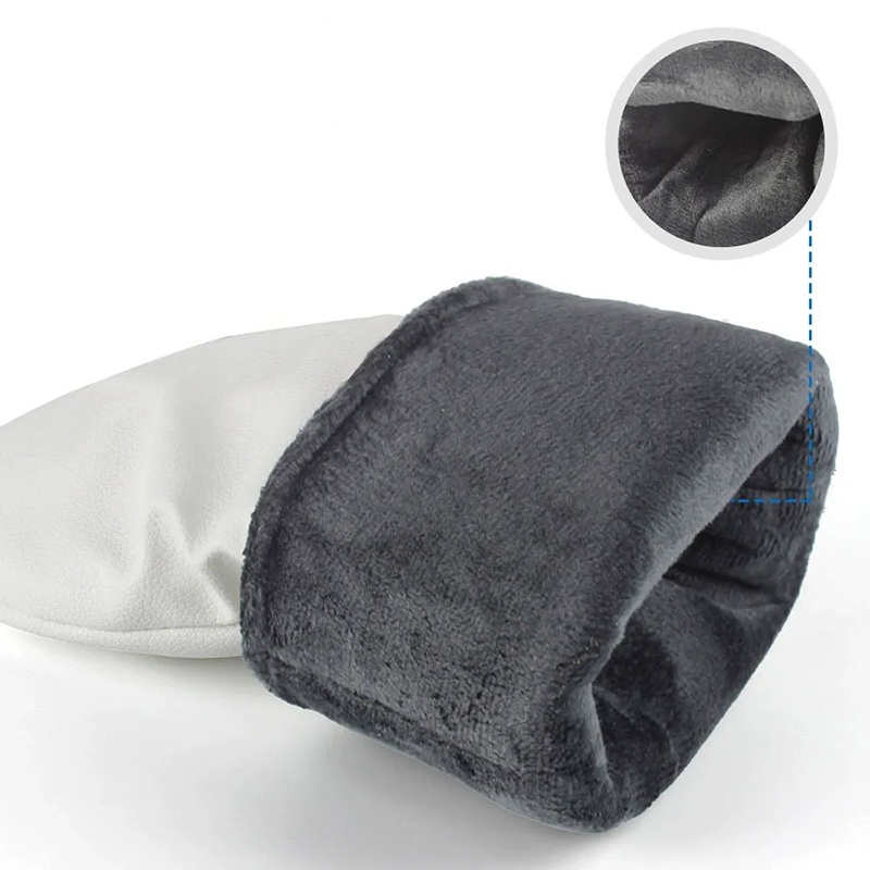 Golf Driver & Fairway Wood Head Cover – Waterproof PU Leather, Soft Velvet Lining, Elastic Back, Custom Logo